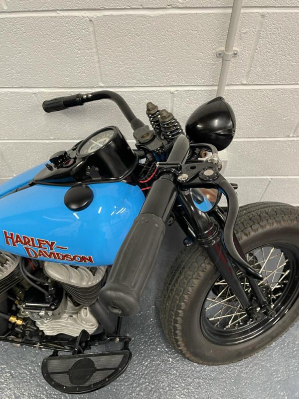 Harley Davidson 1942 WLC Bobber-Racer – Bild 6